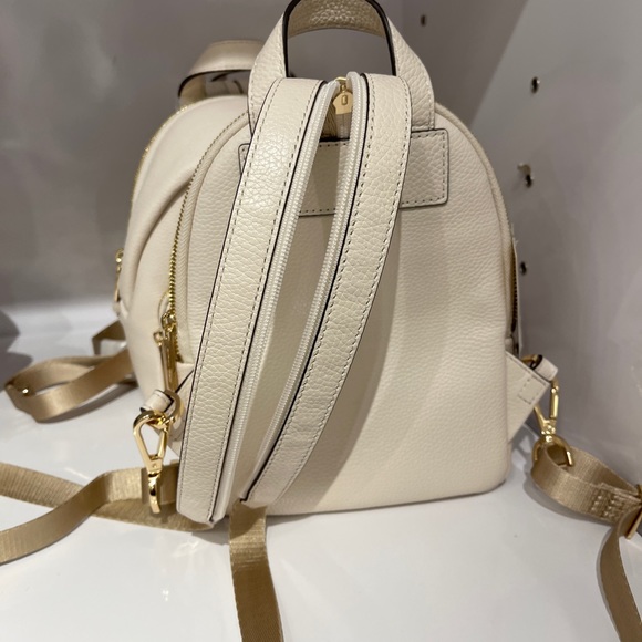 Michael Kors White Gold Backpack New with Tags main image 4
